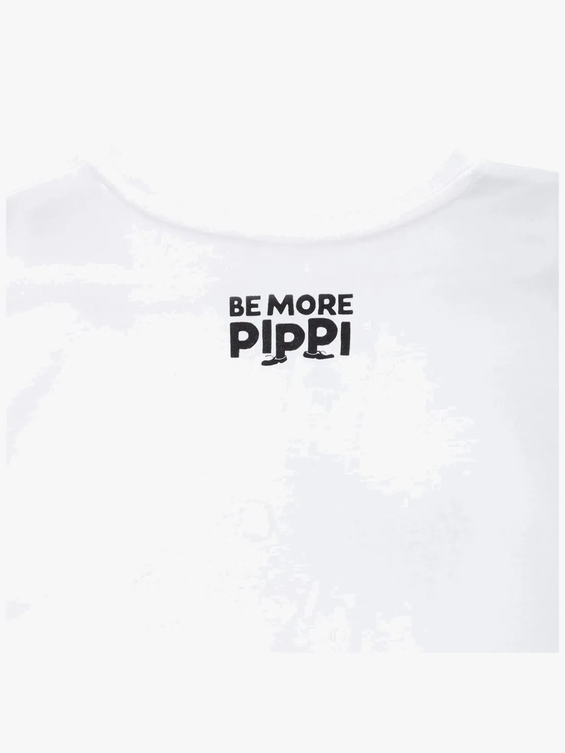 Pippi Langstrømpe Modig T-shirt, Hvid