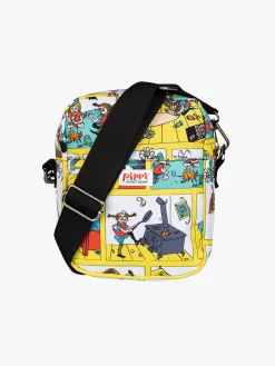 Pippi Langstrømpe Skuldertaske Riemu, Gul