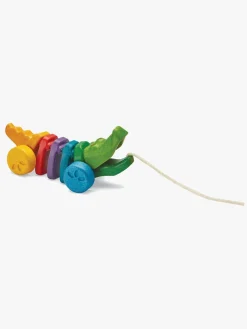 Plan Toys Træklegetøj Krokodille