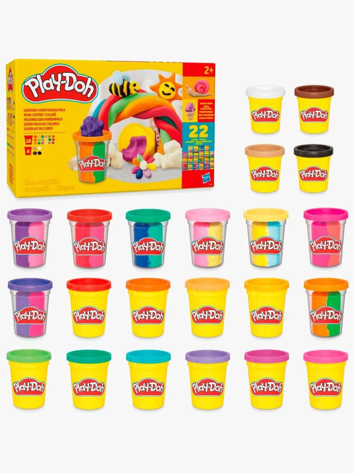 Play-Doh Modellervoks Ultimate Farvepakke 22-pak