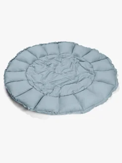 Play&Go Organic Bloom Legetæppe, Dusty Blue
