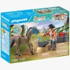 Playmobil 71357 Horses of Waterfall Legosæt - Farrier Ben and Achilles