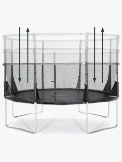 Plum 12ft Space Zone II Telescopic Trampolin inkl. Beskyttelsesnet 366 cm