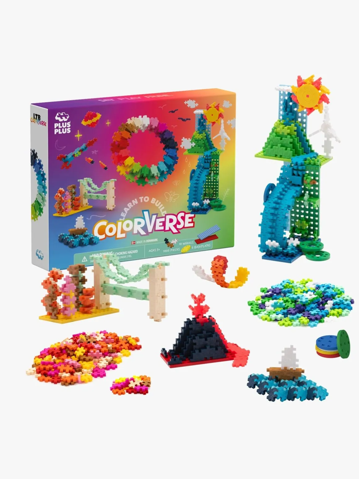 Plus-Plus Learn To Build Colorverse Super Byggesæt