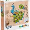 Plus-Plus Puzzle By Number Byggesæt Peacock 800 Dele