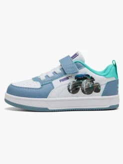 Puma Caven 2.0 Lo Hot Wheels AC+ PS Sneakers, Cool Blue/White/Aquatic