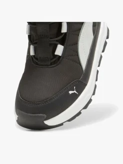 Puma Evolve Puretex AC PS Vinterstøvler, Black/Ash Grey/White
