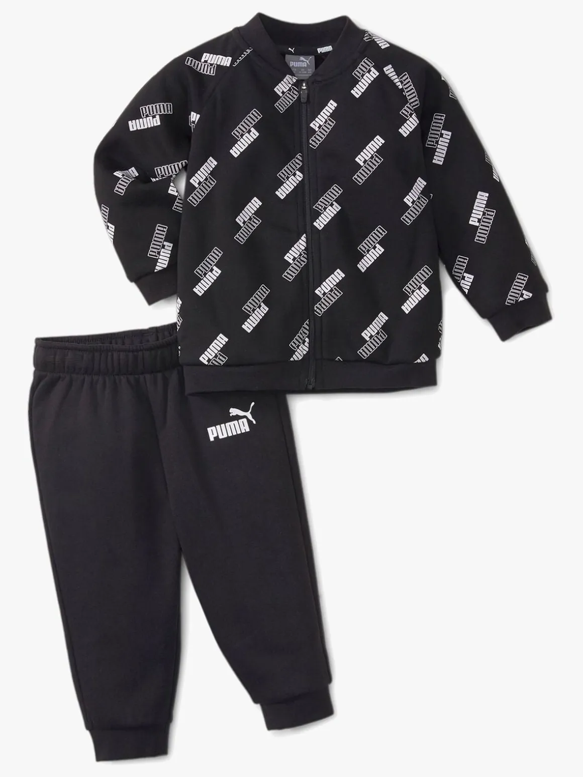 Puma Minicats Power AOP Sæt, Puma Black