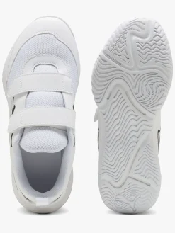 Puma Varion II V Jr Træningssko, White/Black