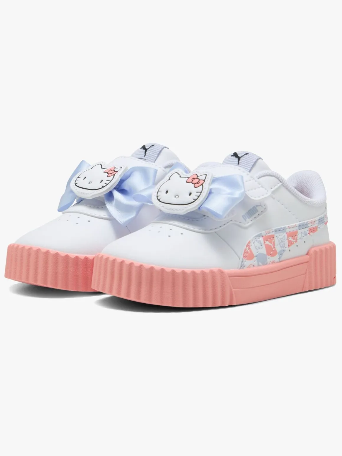 Puma x HELLO KITTY Carina 3.0 V Infant Sneakers, Hvid