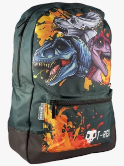 Pure Denmark Dino T-Rex Rygsæk 16L, Grøn