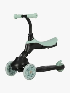 QPlay Sema Evo 5-in-1 Trehjulet Løbehjul, Grøn