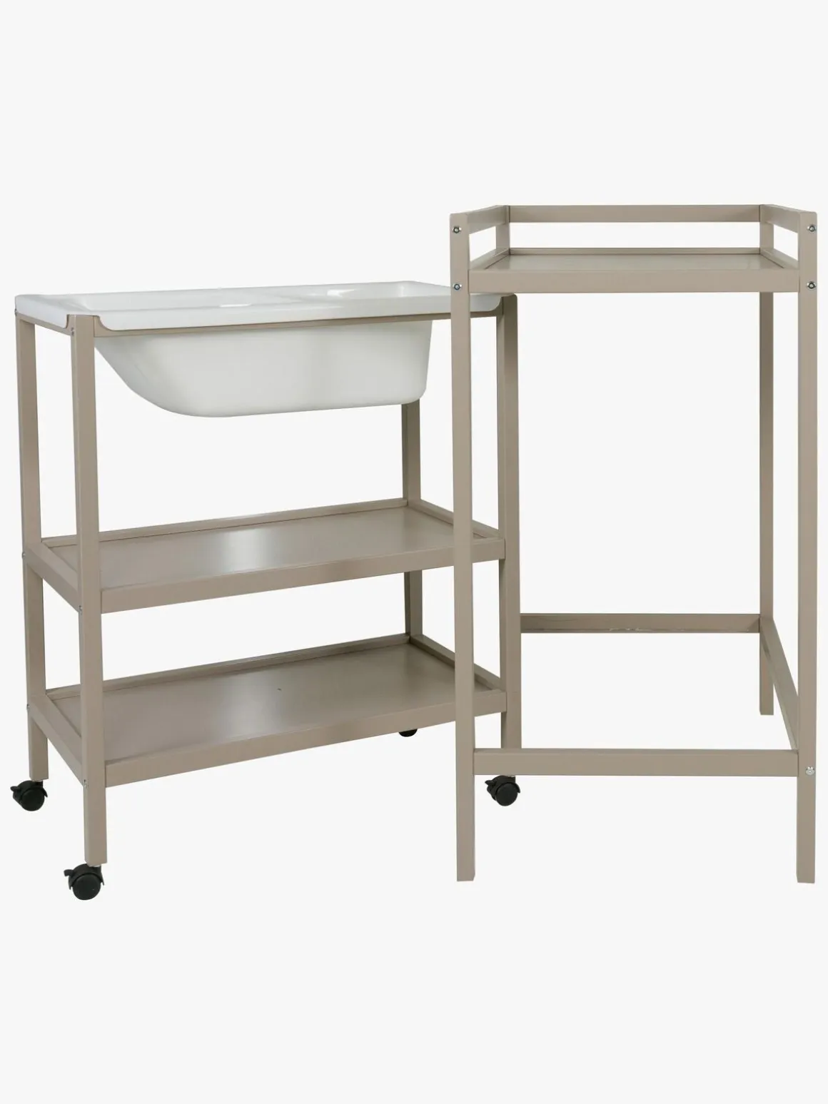 Quax Basic Puslebord med Badekar, Stone