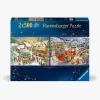 Ravensburger Christmas Collection No1 Puslespil 2x500 Brikker