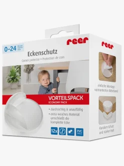 Reer Hjørnebeskyttere 3-pak, Hvid