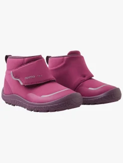 Reima Hyppii Barefoot WP Sneakers, Cool Burgundy