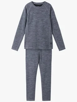 Reima Villoista Skiundertøj, Grey Melange
