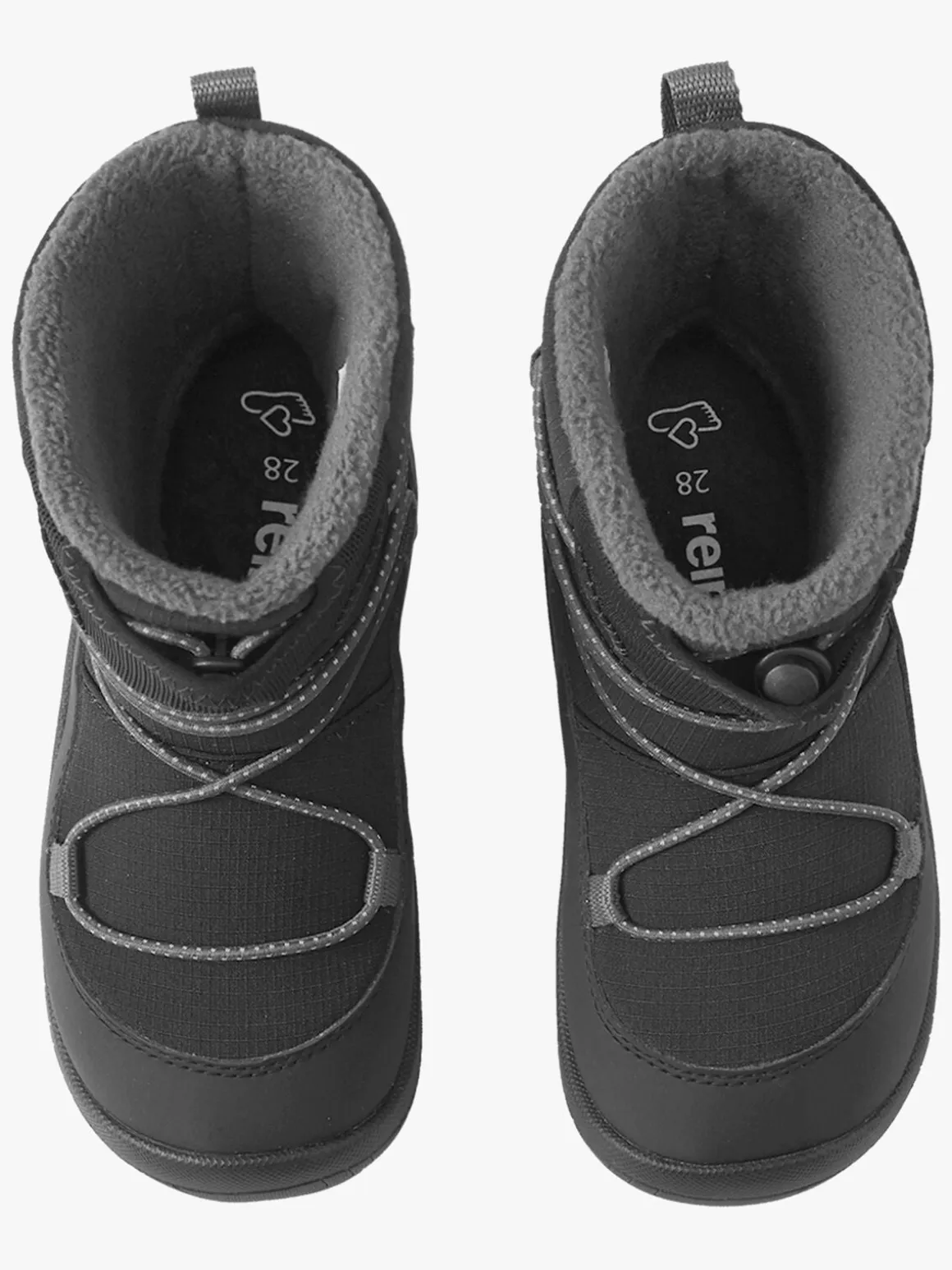 Reimatec Ensilumi Barefoot Vinterstøvler, Black