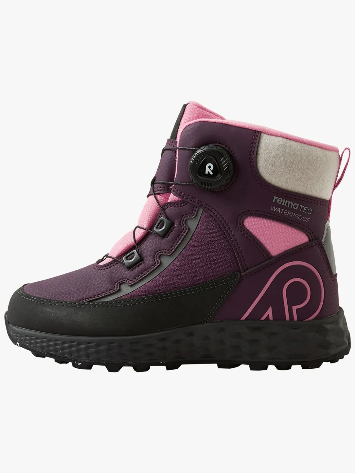 Reimatec Hallava Quicklock Vinterstøvler, Deep Purple
