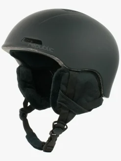Republic R550 JR Skihjelm, Sort