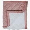Rätt Start Kviltet Tæppe, Dusty Pink