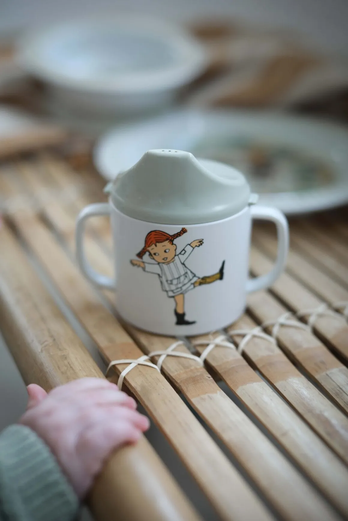 Rätt Start Pippi Langstrømpe Cirkus Spisesæt 3 Dele