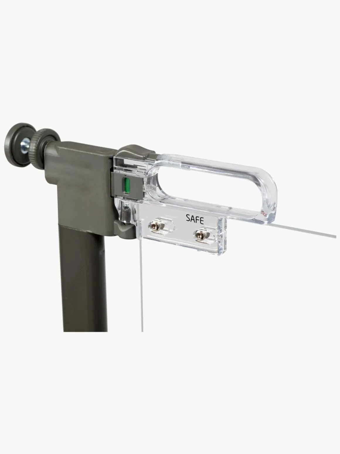 Safe & Care SafeGate Clear-view Pressure Fit Sikkerhedsgitter, Gennemsigtig