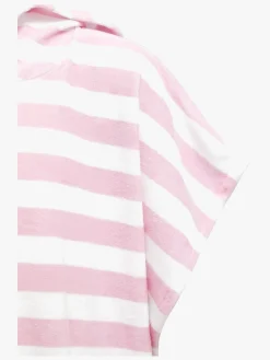 Saltabad Apelviken Badeponcho, Pink White