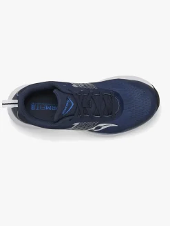 Saucony Ride Kids Træningssko, Navy/Silver
