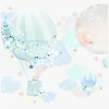 Schmooks Wallsticker Hot Air, Blue