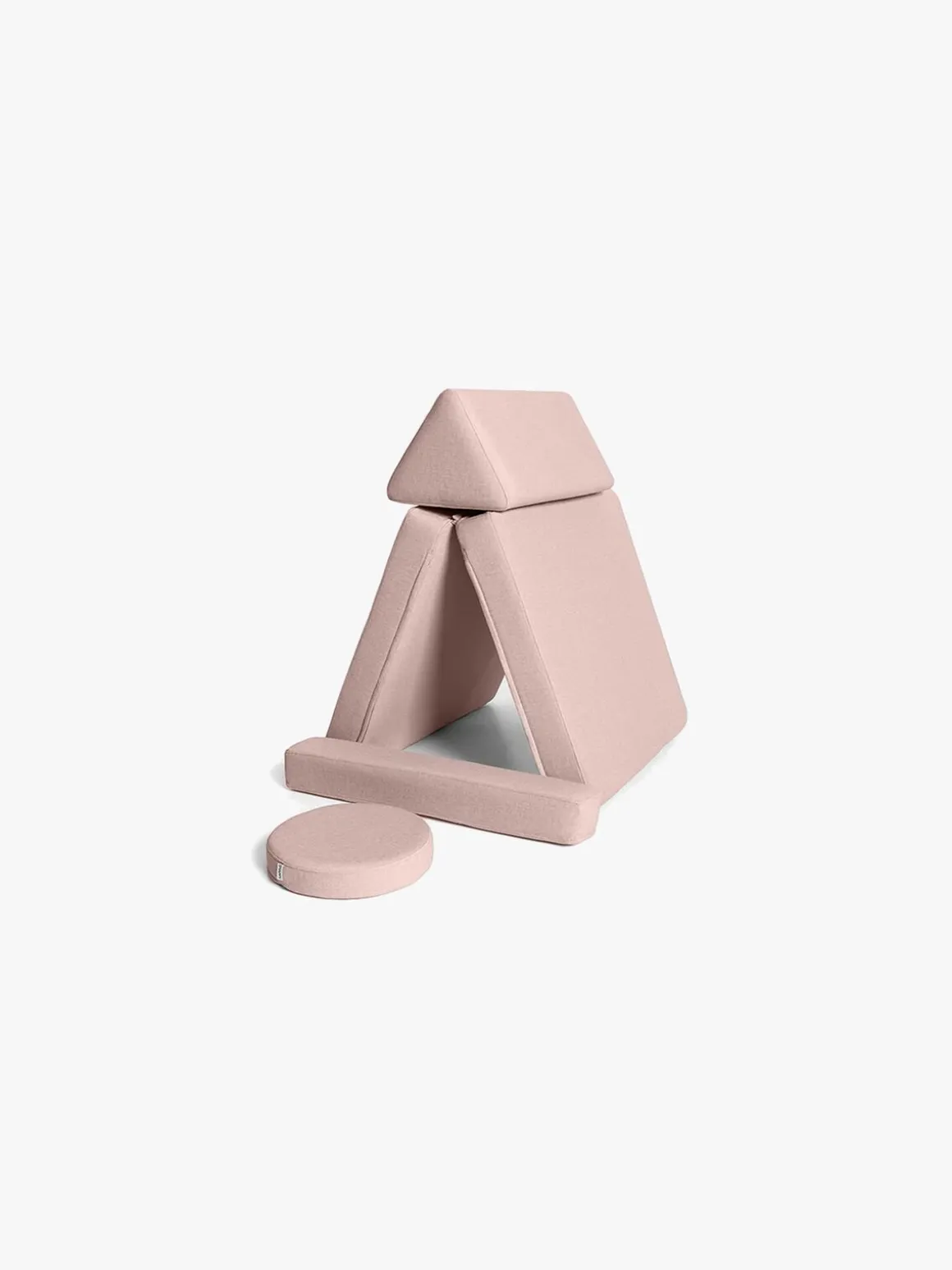 Shappy Play Bygbar Lænestol 80x80 cm, Soft Pink