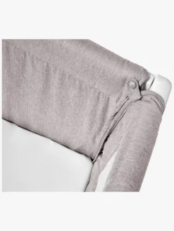 Shnuggle Air Bedside Crib, Stone Grey