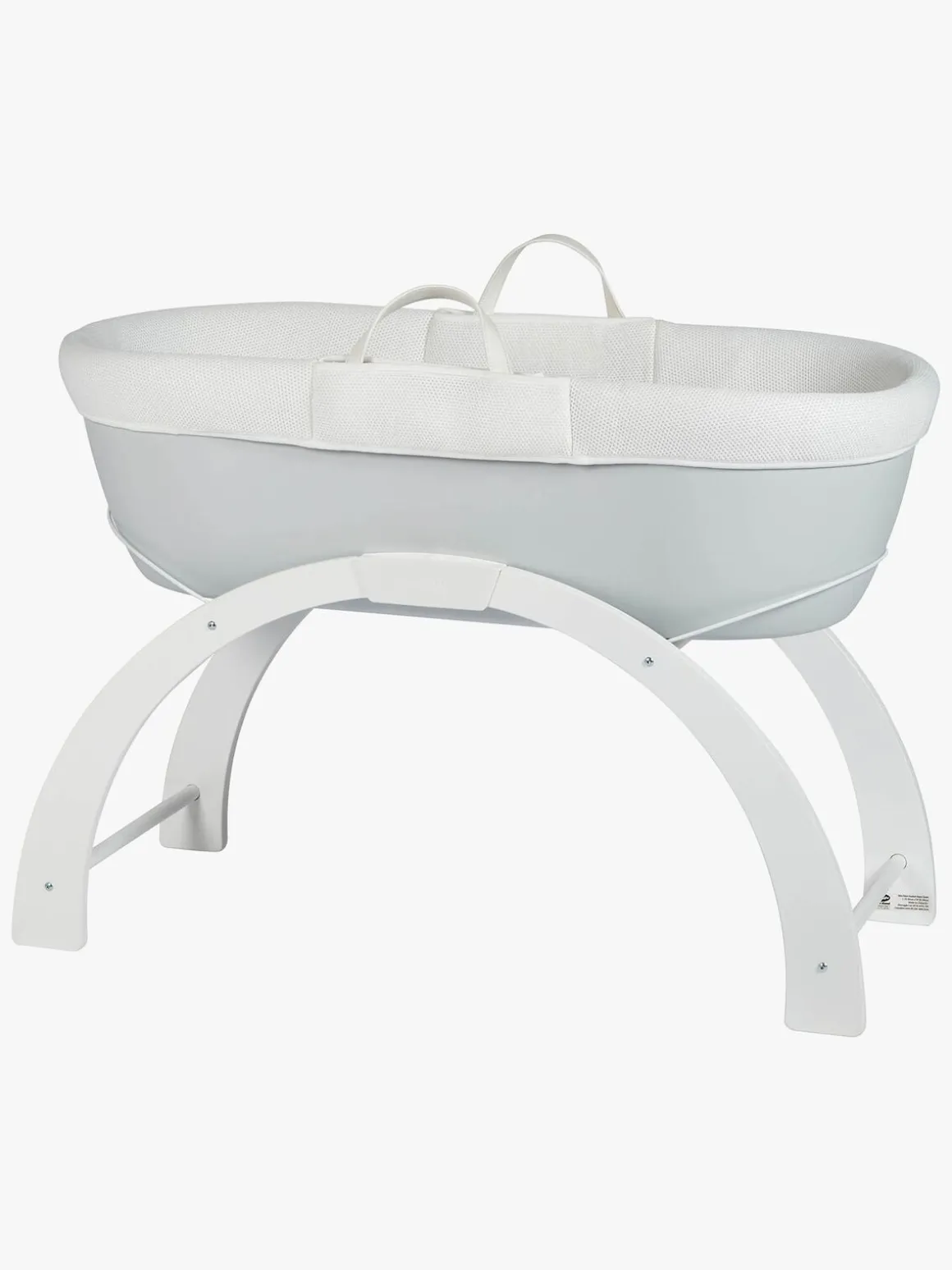 Shnuggle Dreami Moseskurv Sleep System, Grå