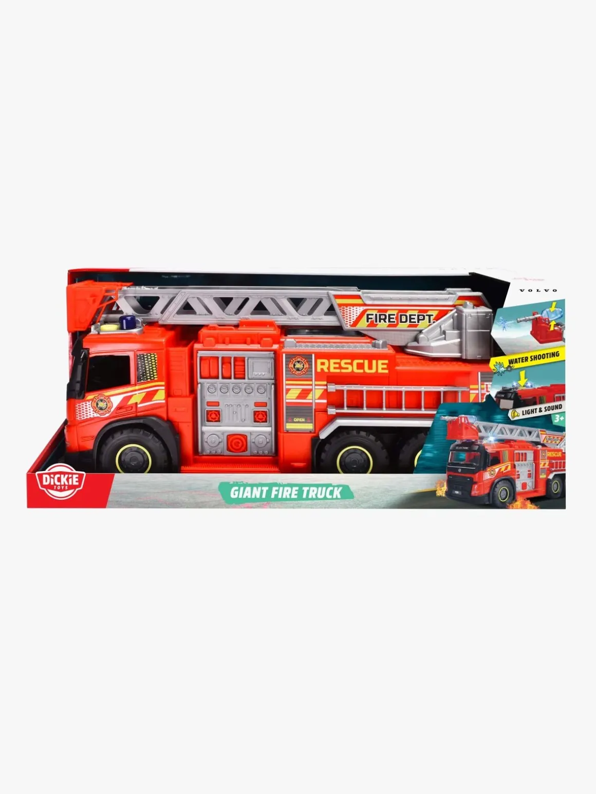 Simba Toys DICKIE Gigantisk Brandbil 57 cm