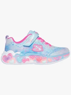 Skechers ETERNAL HEART LIGHTS  Blinkende Sneakers, Blå