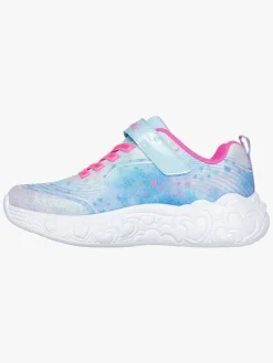 Skechers ETERNAL HEART LIGHTS  Blinkende Sneakers, Blå