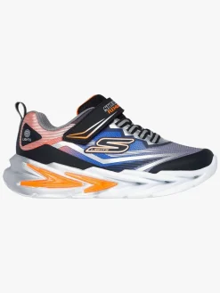 Skechers FLEX-GLOW ULTRA Blinkende Sneakers, Sort