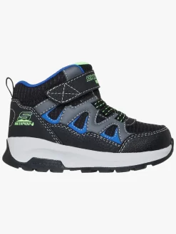 Skechers STORM BLAZER Kids Vandtætte Sneakers Mid, Sort