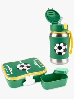 Skip Hop Spark Style Madkasse og Flaske Fodbold, Grøn