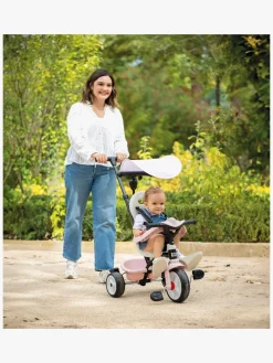 Smoby Baby Balade Trehjulet Cykel Plus, Pink
