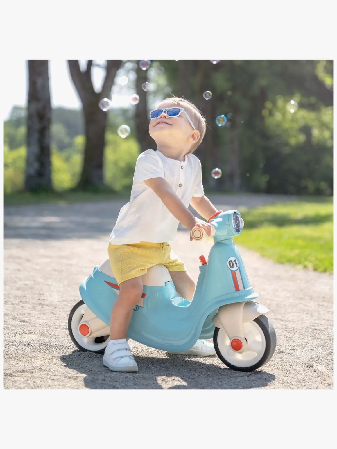 Smoby Løbehjul Ride-On, Blå