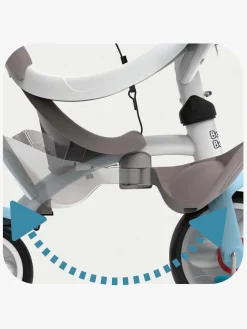 Smoby Trehjulet Cykel Baby Balade Plus, Blå