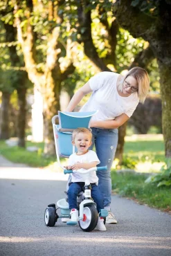 Smoby Trehjulet Cykel Baby Balade Plus, Blå