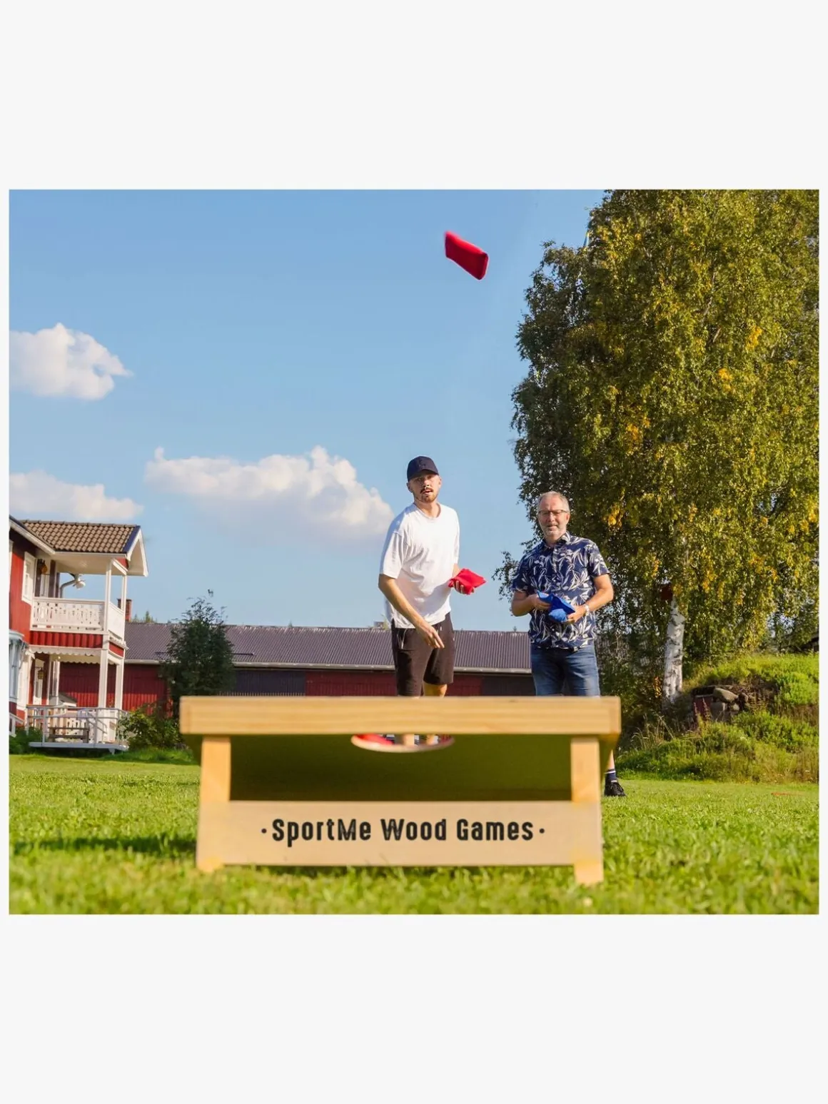 SportMe Official Wood Cornhole