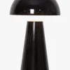 Star Trading Bordlampe Mushroom, Sort