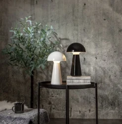 Star Trading Bordlampe Mushroom, Sort