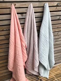 Stofble Layered Musselin ØKO Sage Green