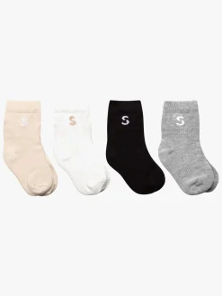 STUCKIES Strømper Baby 4-pak, Classic
