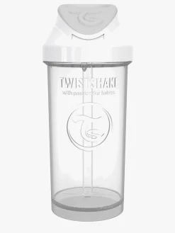 Sugerørskop 360ml, Hvid