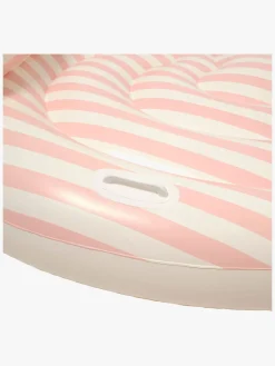 SUNNYLiFE Oppusteligt Dobbelthjerte, Stole My Heart Pink Stripe
